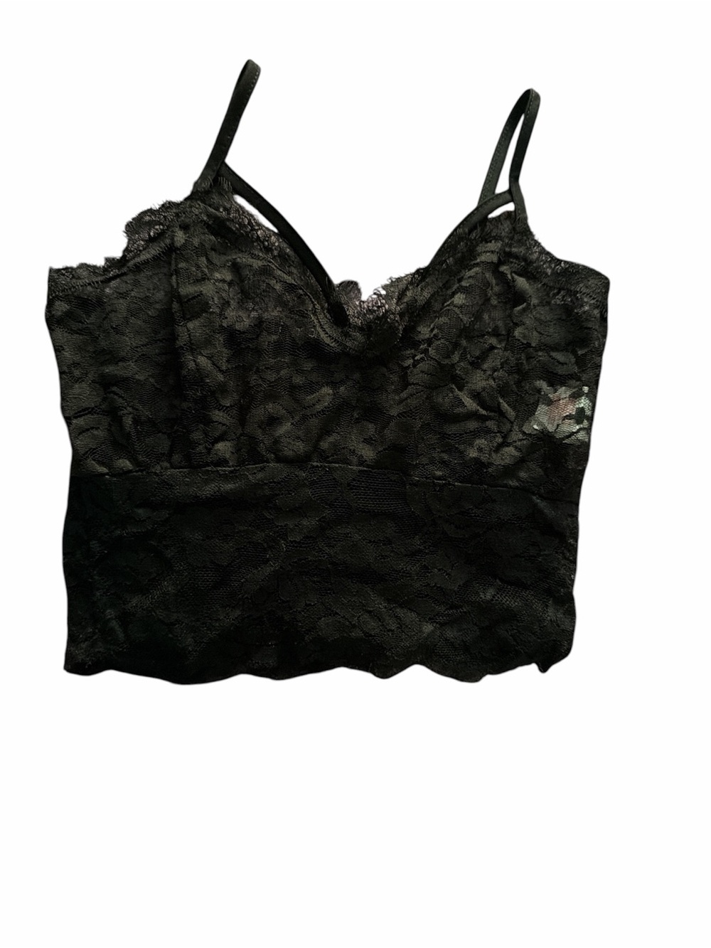 Black Lace Bralette Top